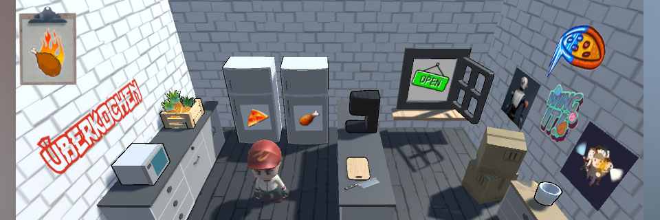 A screenshot of the game 'Überkochen'